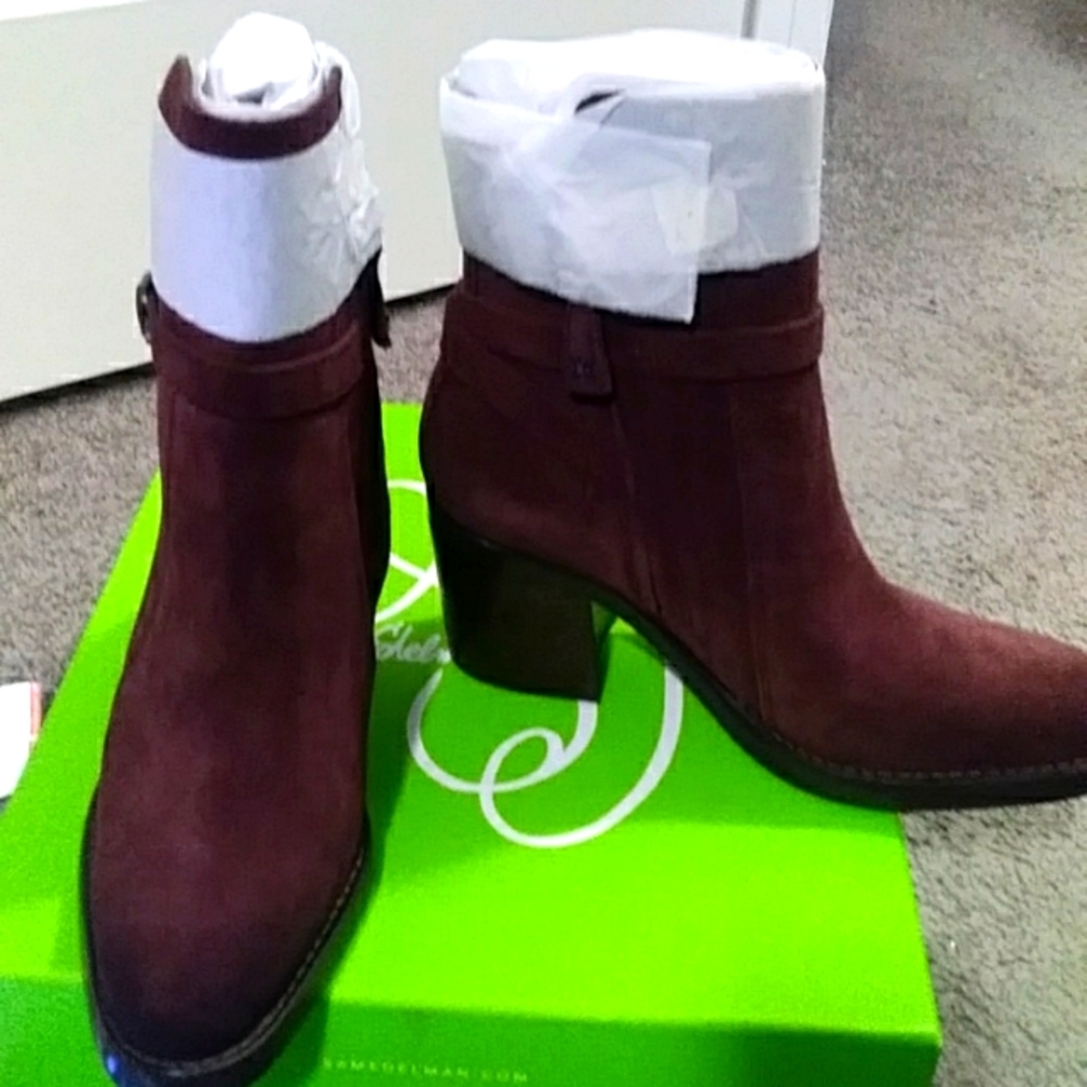 NWT Sam Edelman fashion boot spice pecan